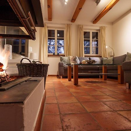 Exklusives Holzhaus Villa Burg  Luaran gambar