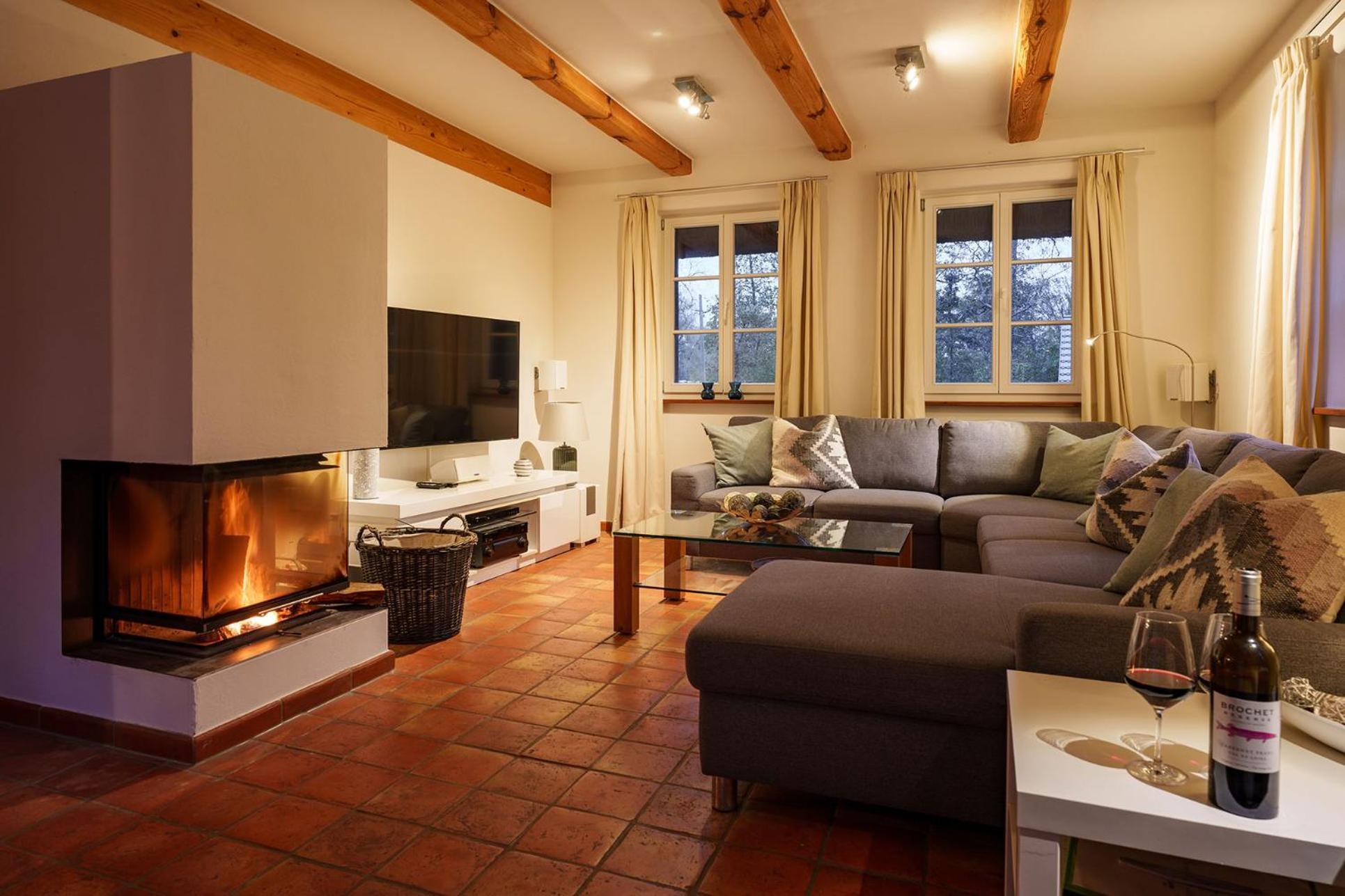 Exklusives Holzhaus Villa Burg  Luaran gambar
