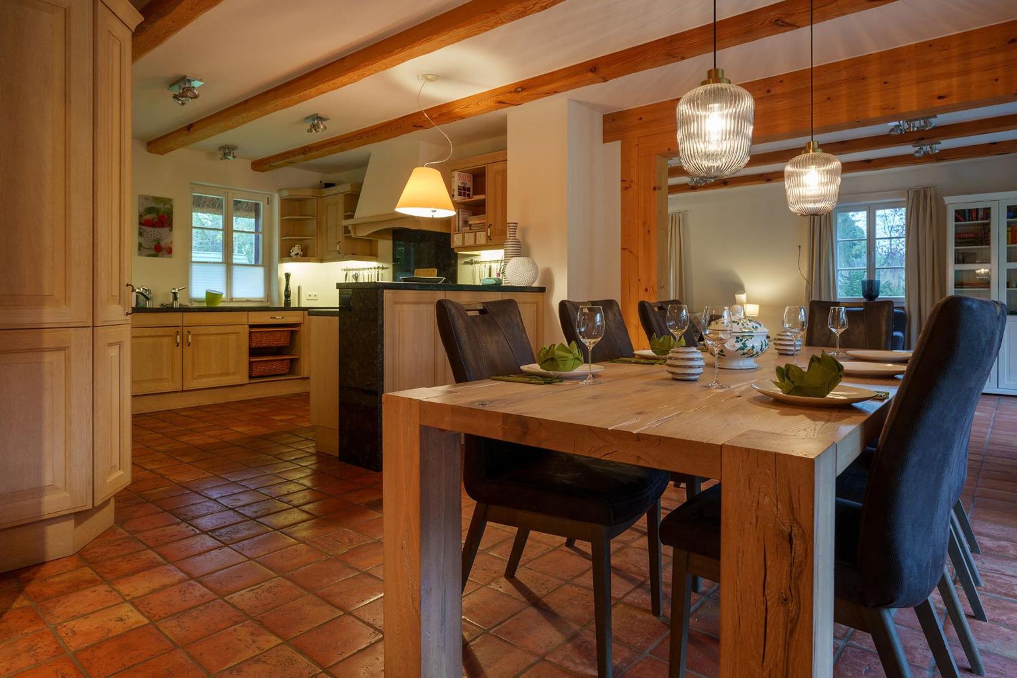 Exklusives Holzhaus Villa Burg  Luaran gambar
