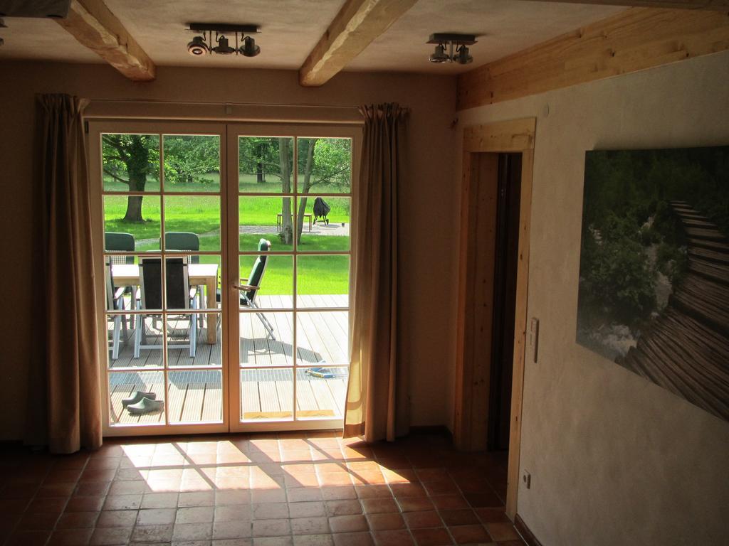 Exklusives Holzhaus Villa Burg  Bilik gambar