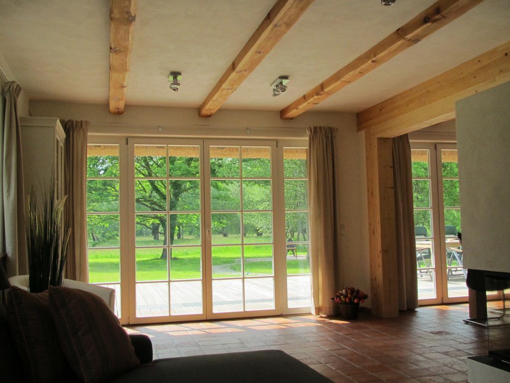 Exklusives Holzhaus Villa Burg  Bilik gambar