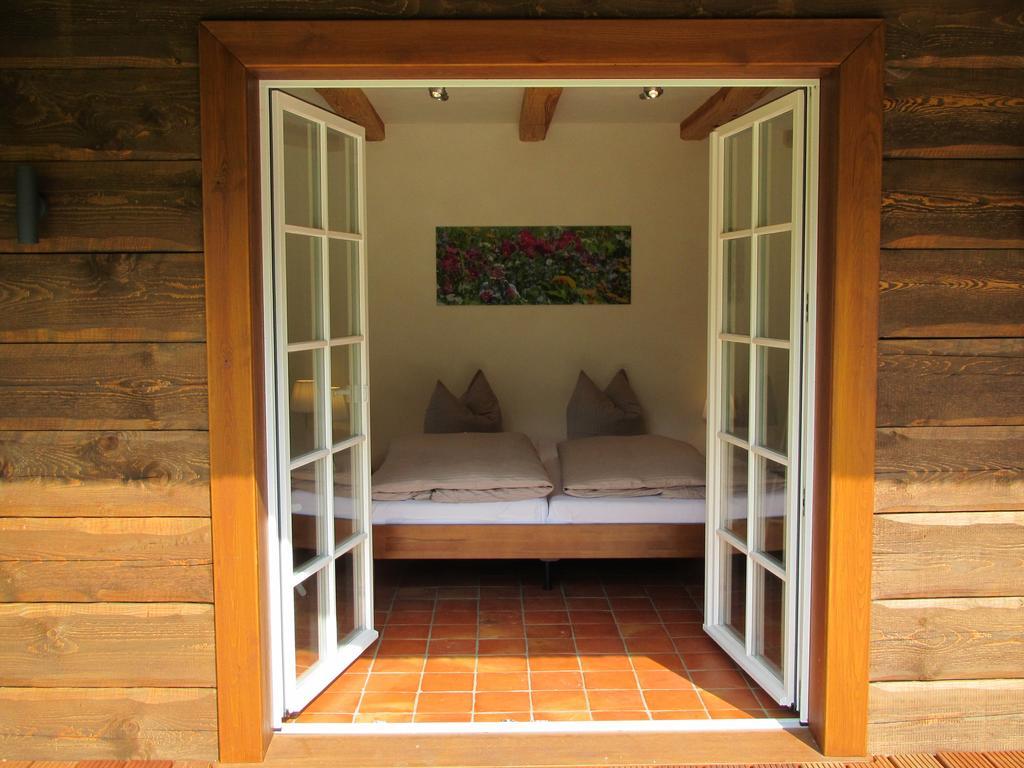 Exklusives Holzhaus Villa Burg  Bilik gambar