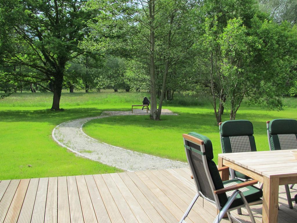 Exklusives Holzhaus Villa Burg  Bilik gambar
