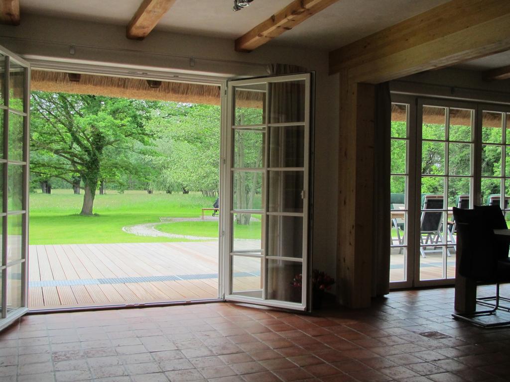 Exklusives Holzhaus Villa Burg  Bilik gambar