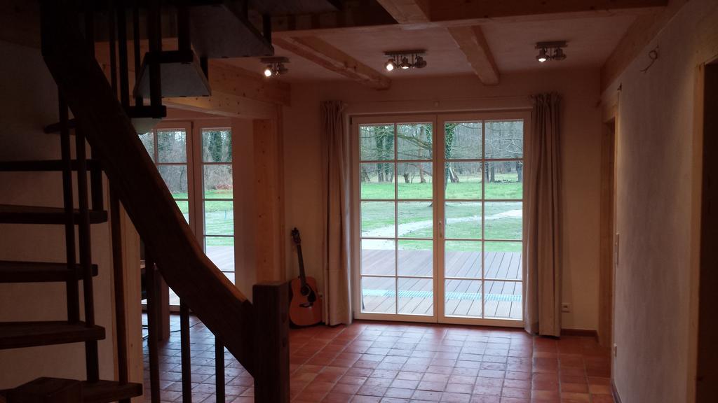 Exklusives Holzhaus Villa Burg  Bilik gambar