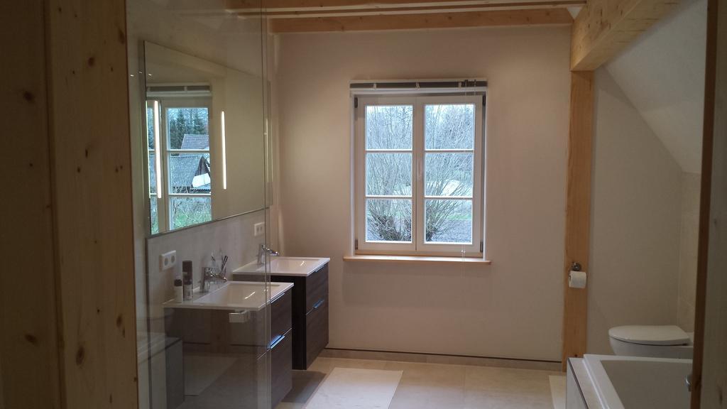 Exklusives Holzhaus Villa Burg  Bilik gambar
